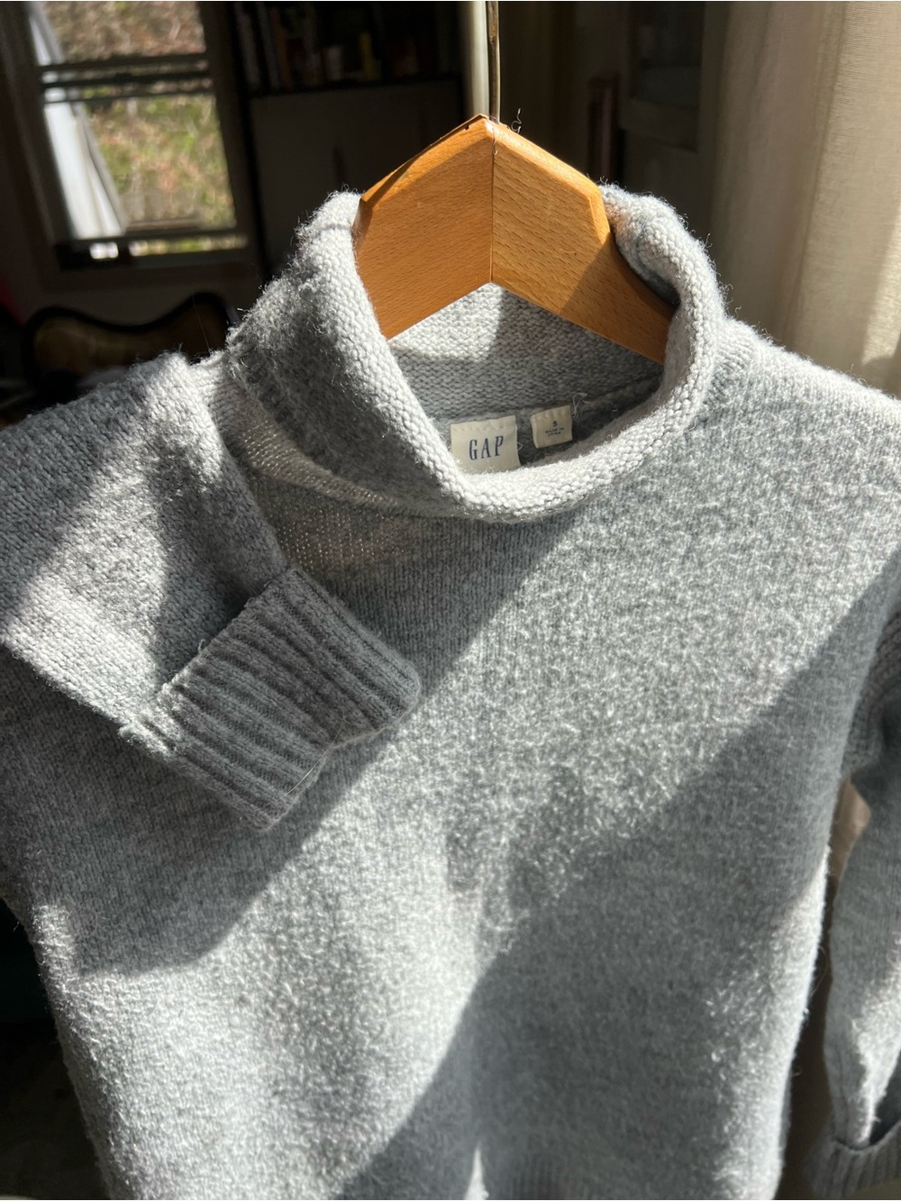 GAP Wool Blend Turtleneck Sweater